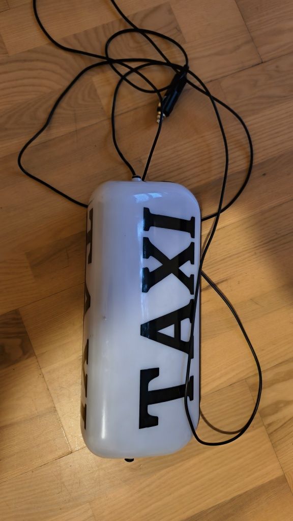 Lampa taxi duża sprawna