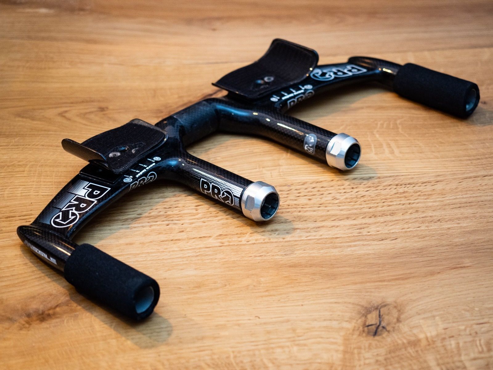Kierownica triathlon czasowa PRO Missile DROP + FLAT carbon triathlon