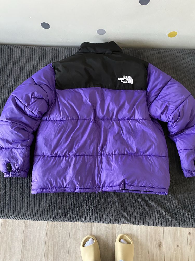 Kurtka The North Face fioletowa rozmiar L