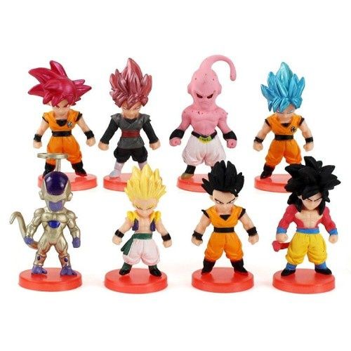 8 sztuk figurek Dragon Ball