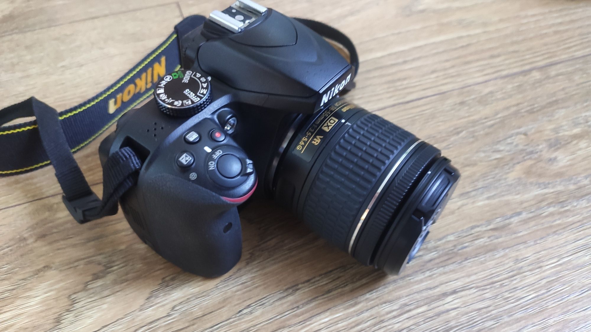 Nikon D3400 18- 55 VR Kit zestaw, torba,pilot,  ładowarki, baterie