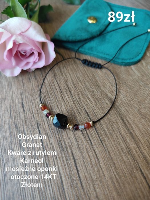 Bransoletka na jubilerskim sznurku