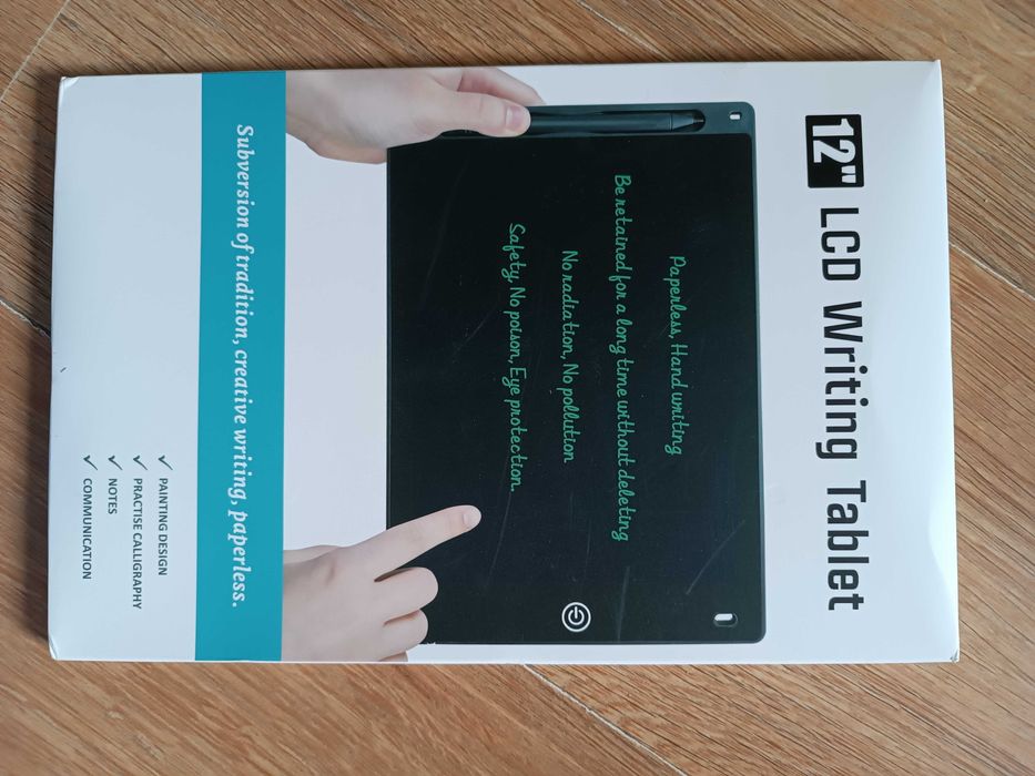 Tablet LCD do pisania rysowania malowania 12 cali dla dzieci