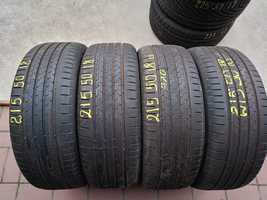 Opony 215/50r18  letnie firmy Continental Jak Nowe 6mm 910zl 4szt