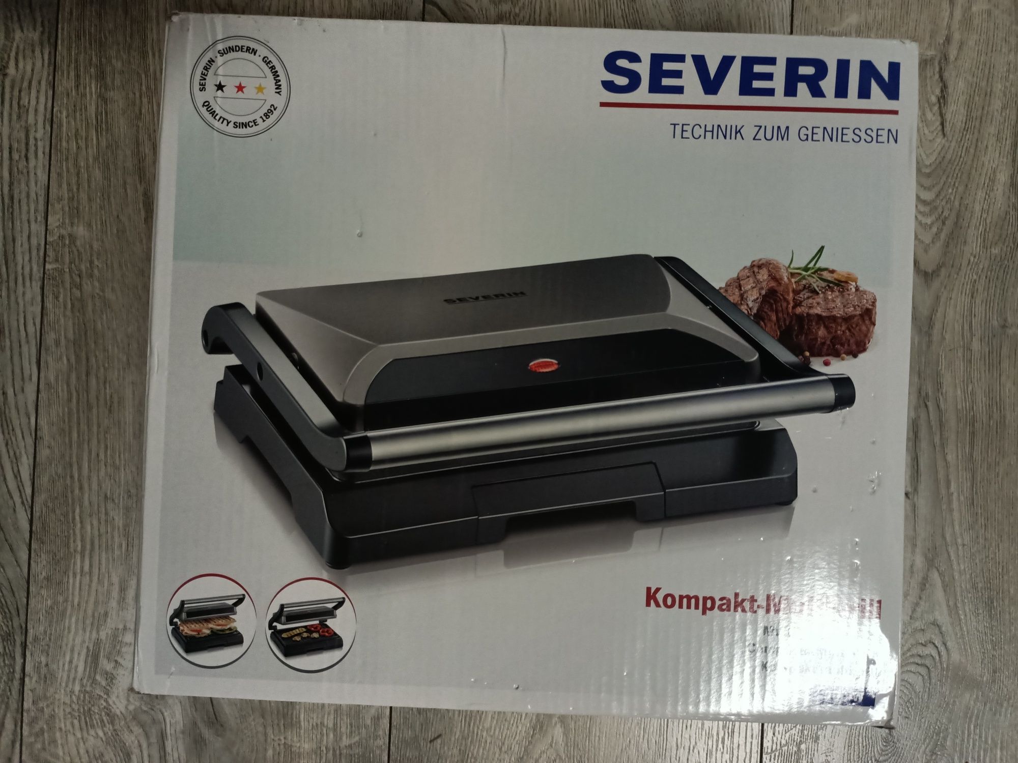 Severin KG 2394 Kompaktowy multigrill, 800 W