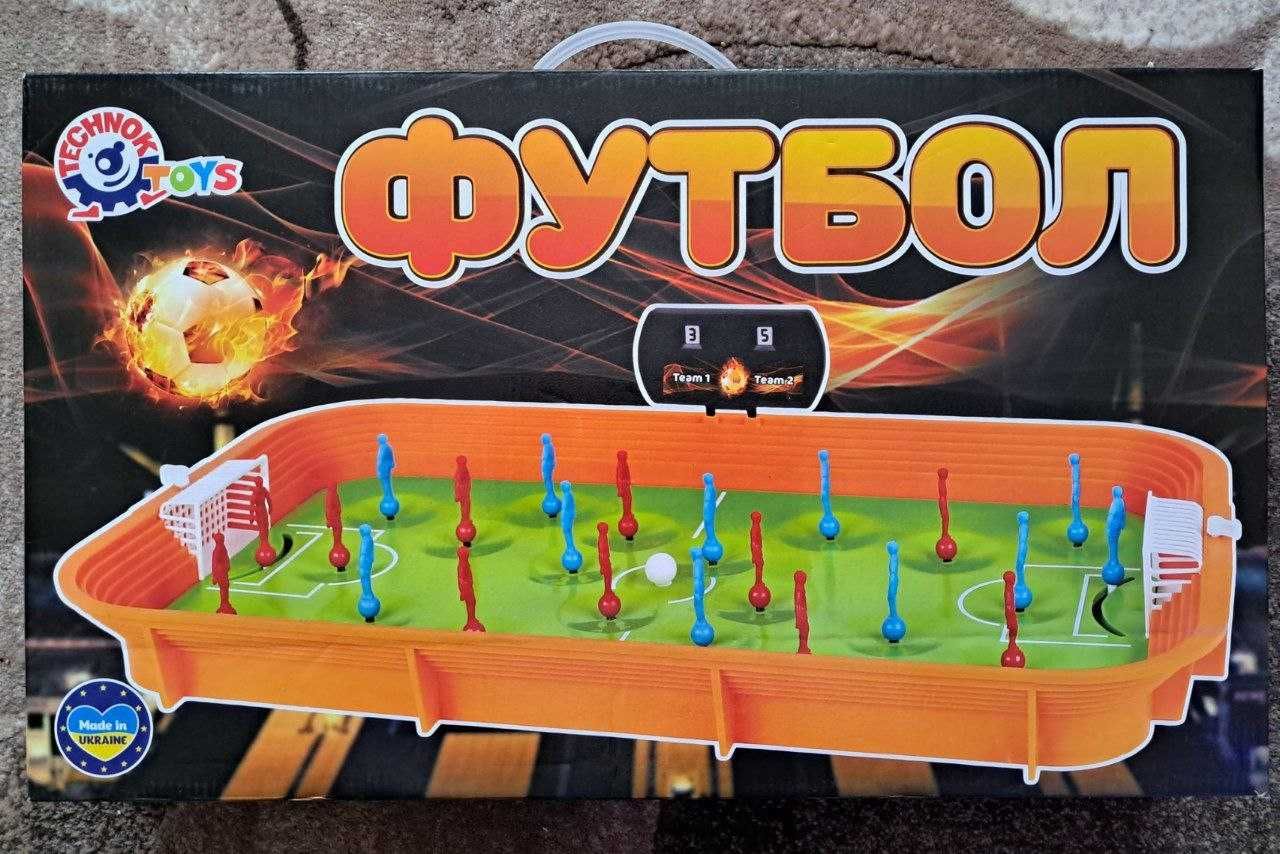 Настільний футбол Technok Toys "Чемпіон" 22 фігурки, 2 м'ячі