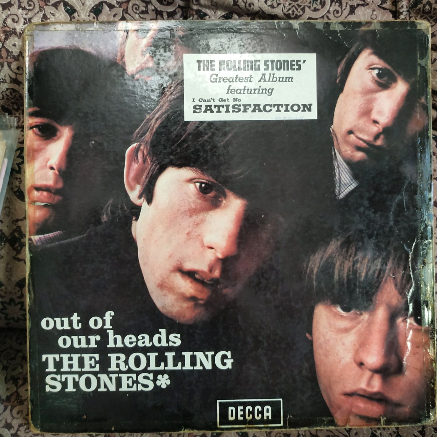 Виниловая пластинка. Винил. Rolling Stones. Out Of Our Heads
