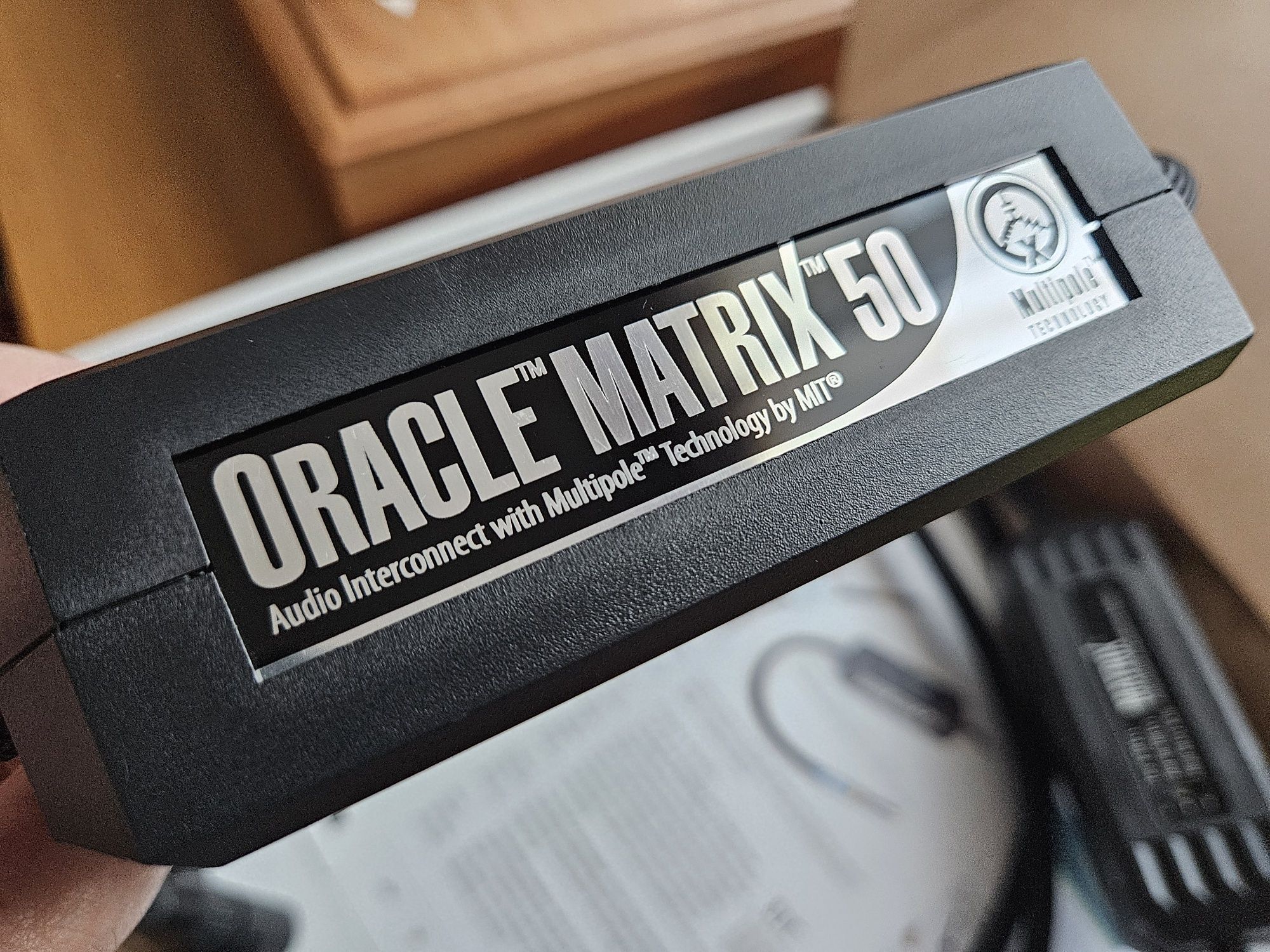 Kable xlr MIT ORACLE MATRIX 50  1,5m z opk. OKAZJA!