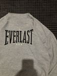 EVERLAST (L) Boxing свитшот мужской серый на флисе винтаж