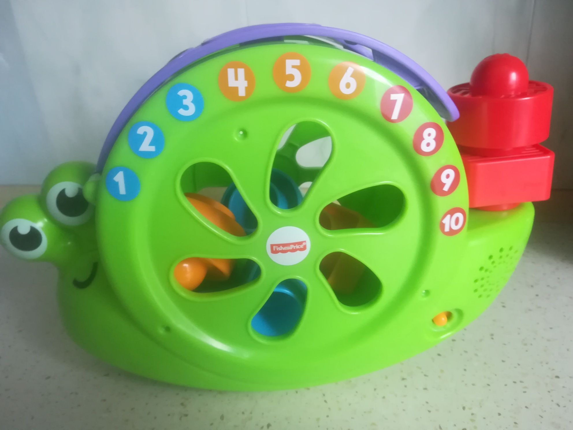 Fisher-Price Śpiewający Ślimak Sorter zabawka