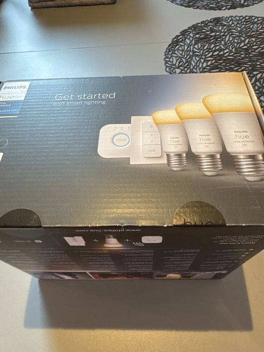 Philips hue starter kit E27 - nowy