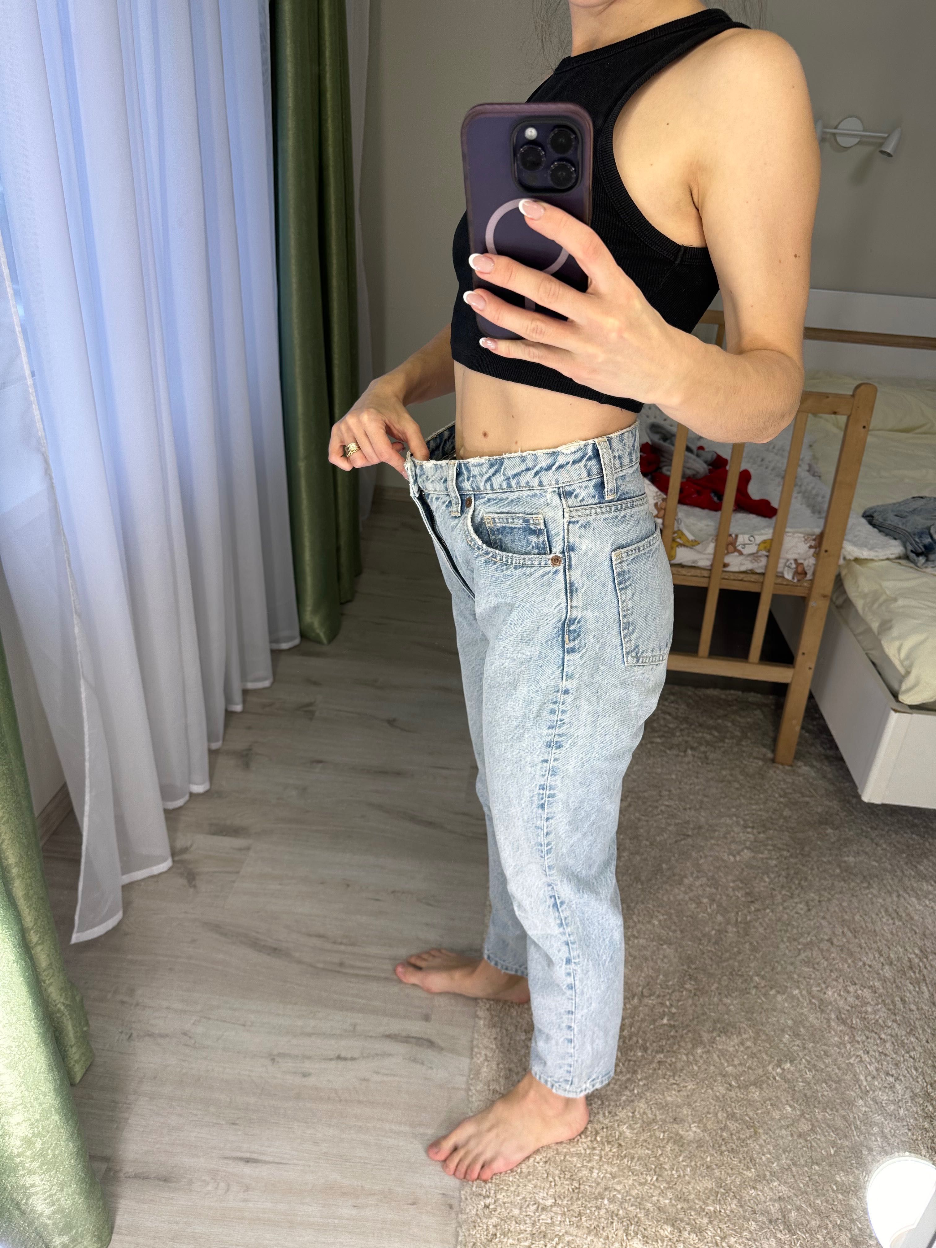 Джинси мом прямі Zara