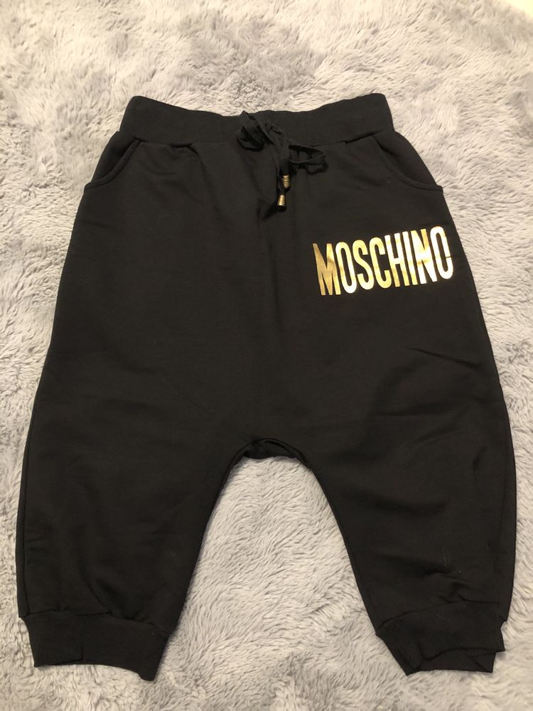 Spodnie damskie baggy Moschino rozmiar XS-S.