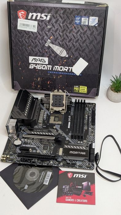 Материнська плата MSI MAG B460M Mortar  (s1200) Гарантія!