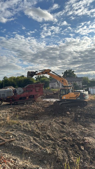 Kruszenie gruzu kamienia wynajem kruszarki kompleksowe usługi