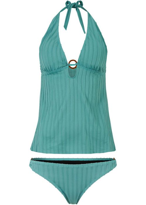 B.P.C tankini szałwia w prążki 44.