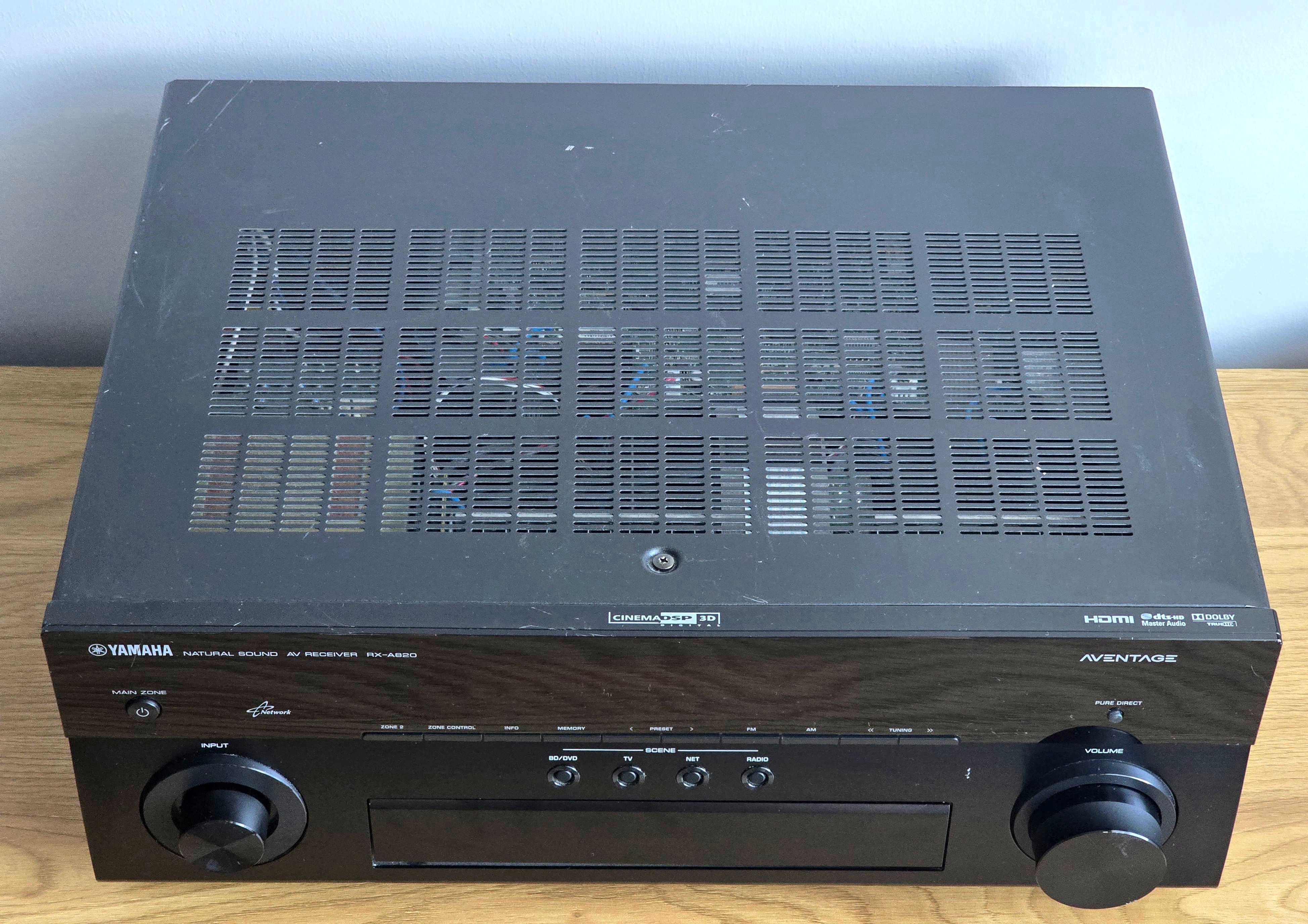 Yamaha RX-A820 AVENTAGE Amplituner sieciowy 7.2 HDMI ARC USB