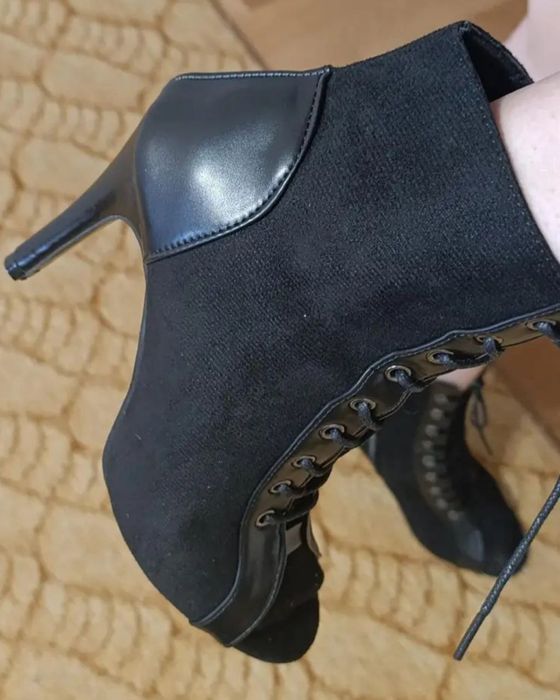 Чудові Замшеві туфлі для танців Хай Хілс , high heels , усі розміри