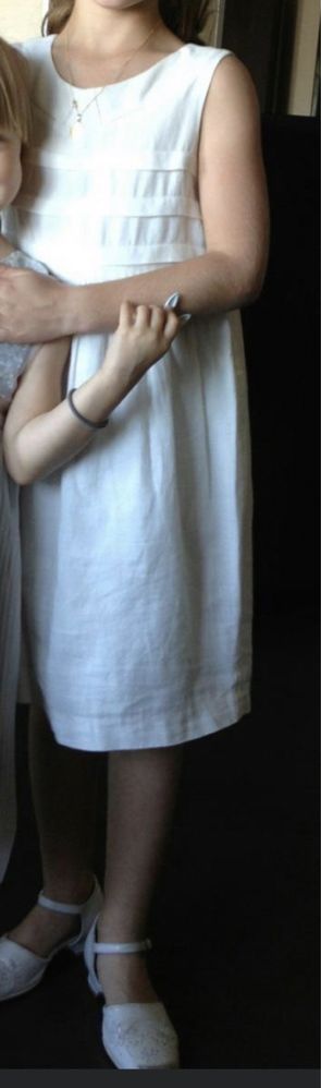 ZARA biała sukienka r. 140 9-10 lat