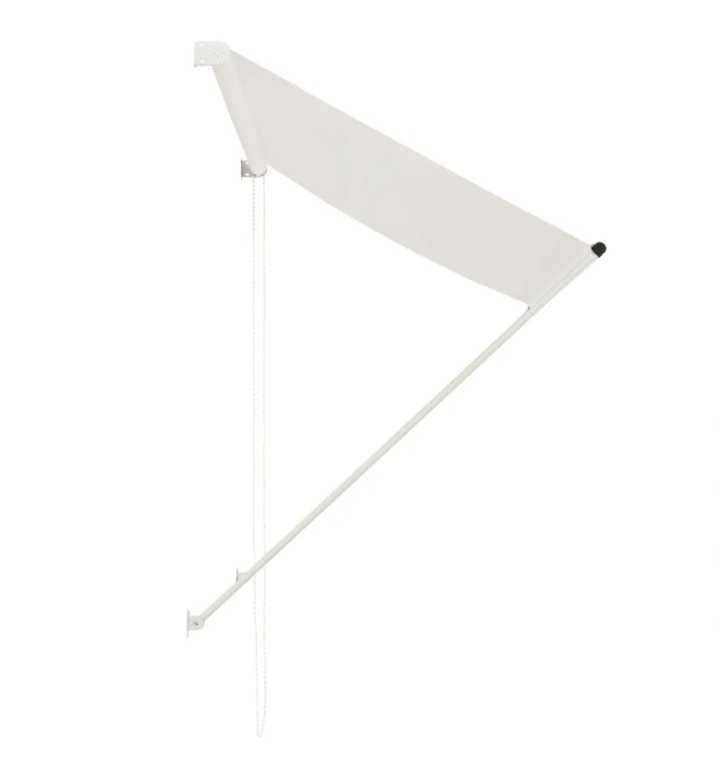 Toldo/ cortina retráctil 100x150 cm creme