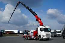 Scania G 480 / 8 X 2 / SKRZYNIOWY + HDS / HMF THOR - O K6 + JIB FJ 2000 K6 / WYSIĘG 33,5 M