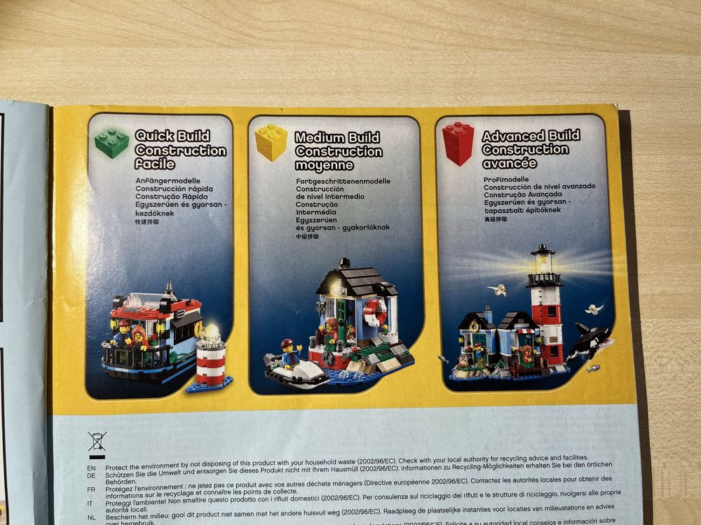 Lego Creator 3 w 1 31051 Latarnia morska