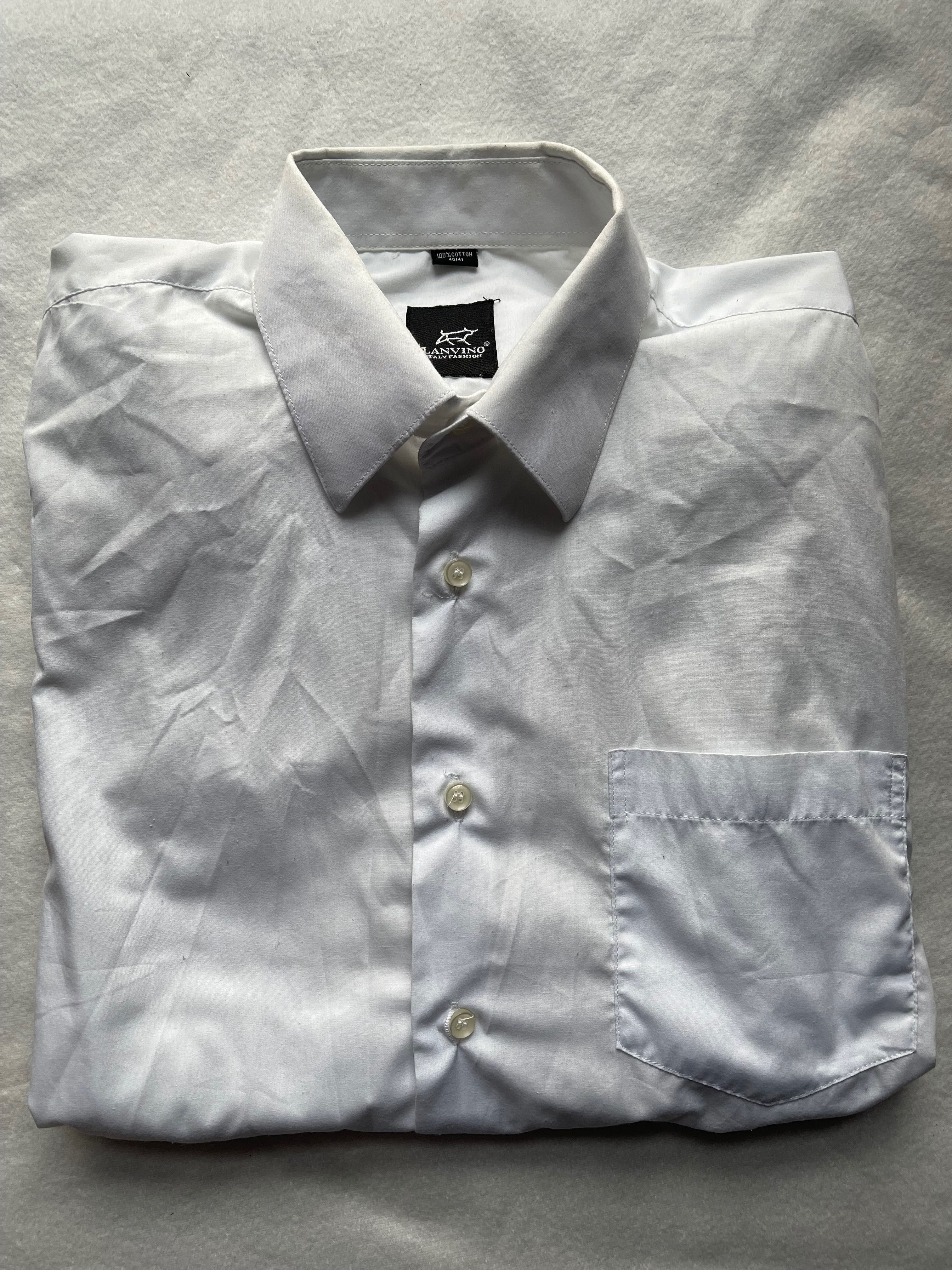Biała koszula - Lanvino - 40/41