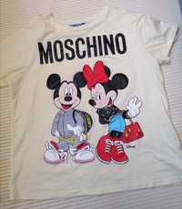 T shirt Moschino S myszka Miki i Minnie