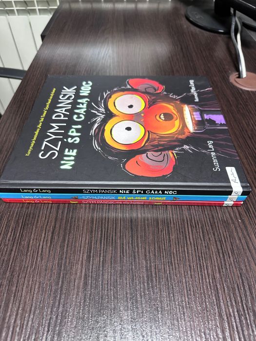 Zestaw 3 książek o szympańsiku