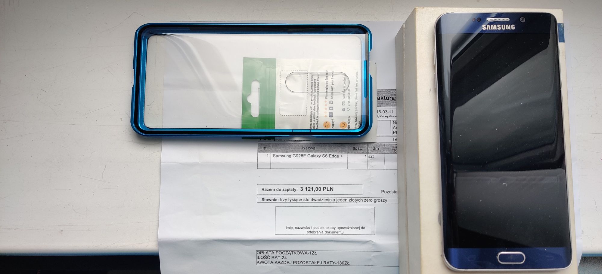 Flagowiec Samsung stan Igła! s6 edge+