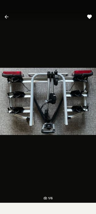 Bagażnik na hak na 4 rowery T6 T5 T4 do 63kg uchylny Atera Bus Custom