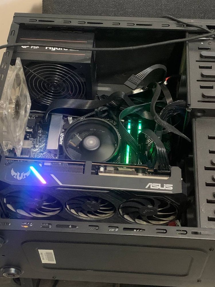 Бу Відеокарта Radeon RX 5600 XT, Asus, TUF Gaming X3 EVO, 6Gb
