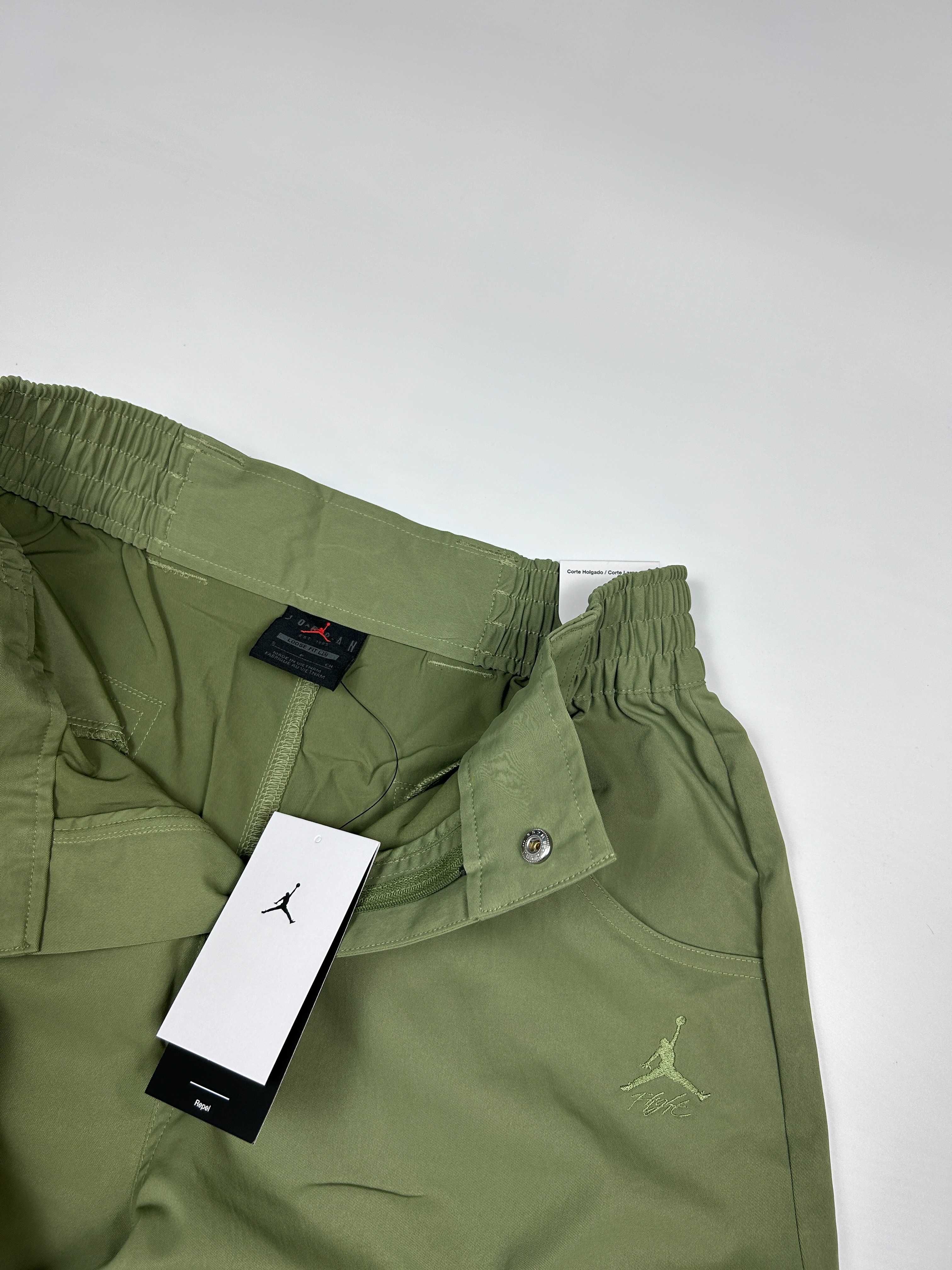 Jordan crazy baggy multi pocket khaki pants y2k