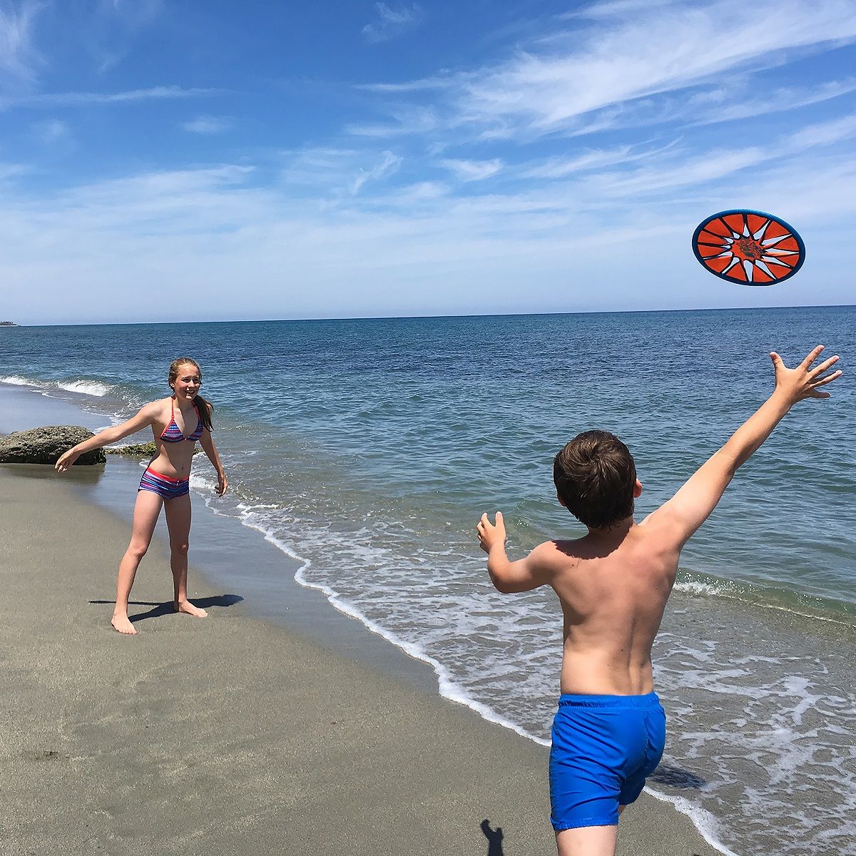 Dysk Frisbee SCHILDKROT Neopronowy - Czerwony
