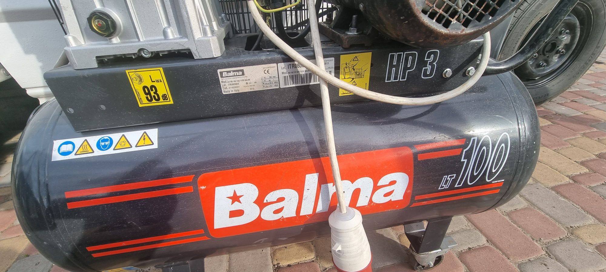 Компресор професійний Balma Lt 100