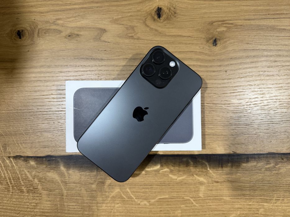 iPhone 16 Pro Max 256 Black Titanium