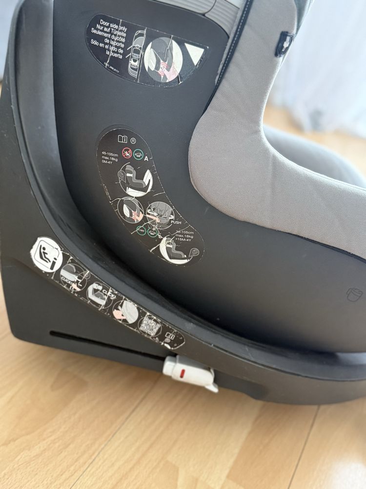 Fotelik Cybex Sirona i-Size 0-18 kg obrotowy 360, isofix