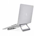 Aluminiowa przenośna składana regulowana podpórka pod laptopy do 13"