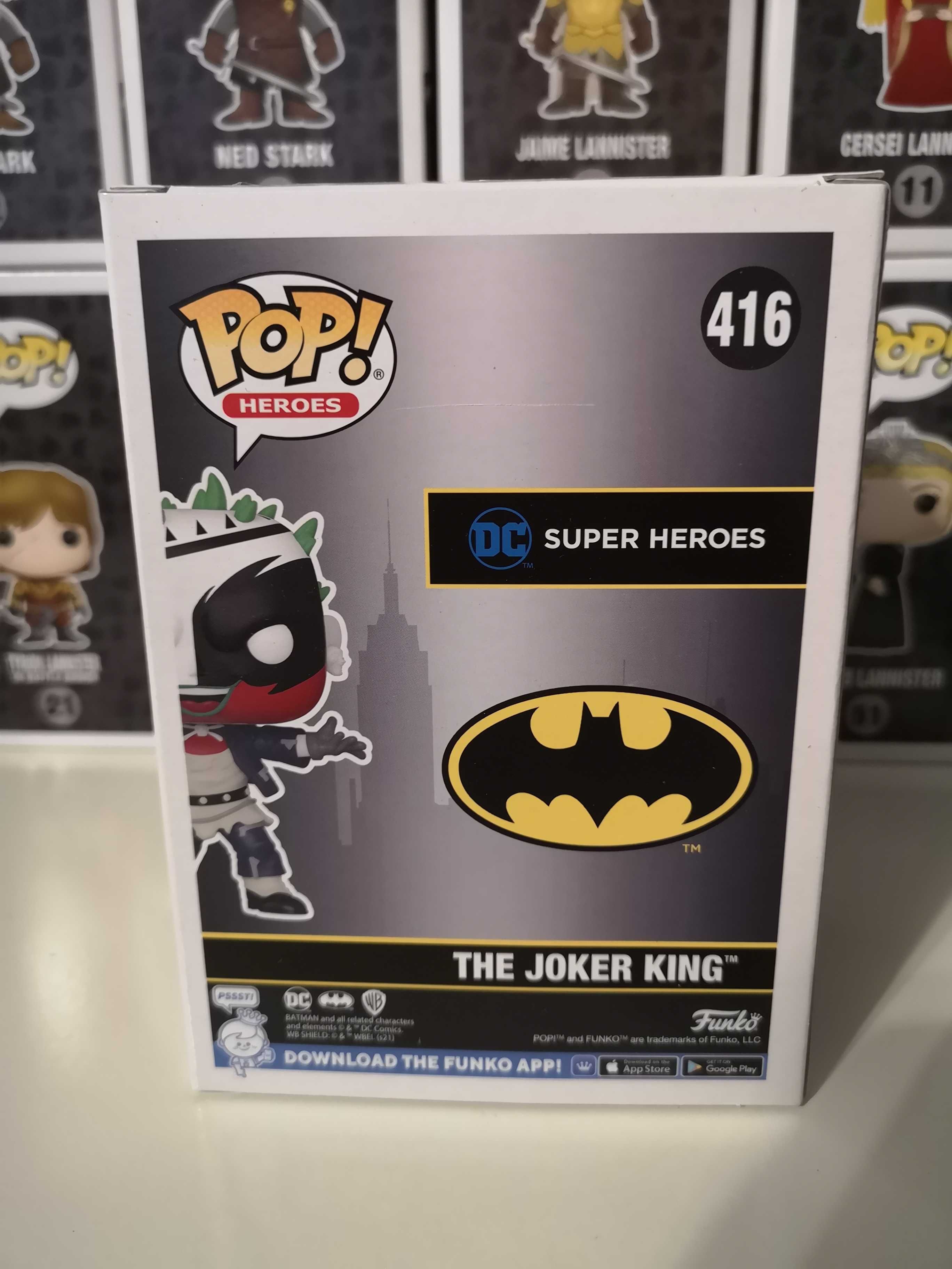 Funko Pop Batman : The Joker King (416) Funko Limited Edition