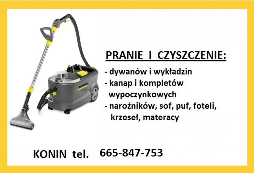 Pranie i Czyszczenie KARCHER !!!