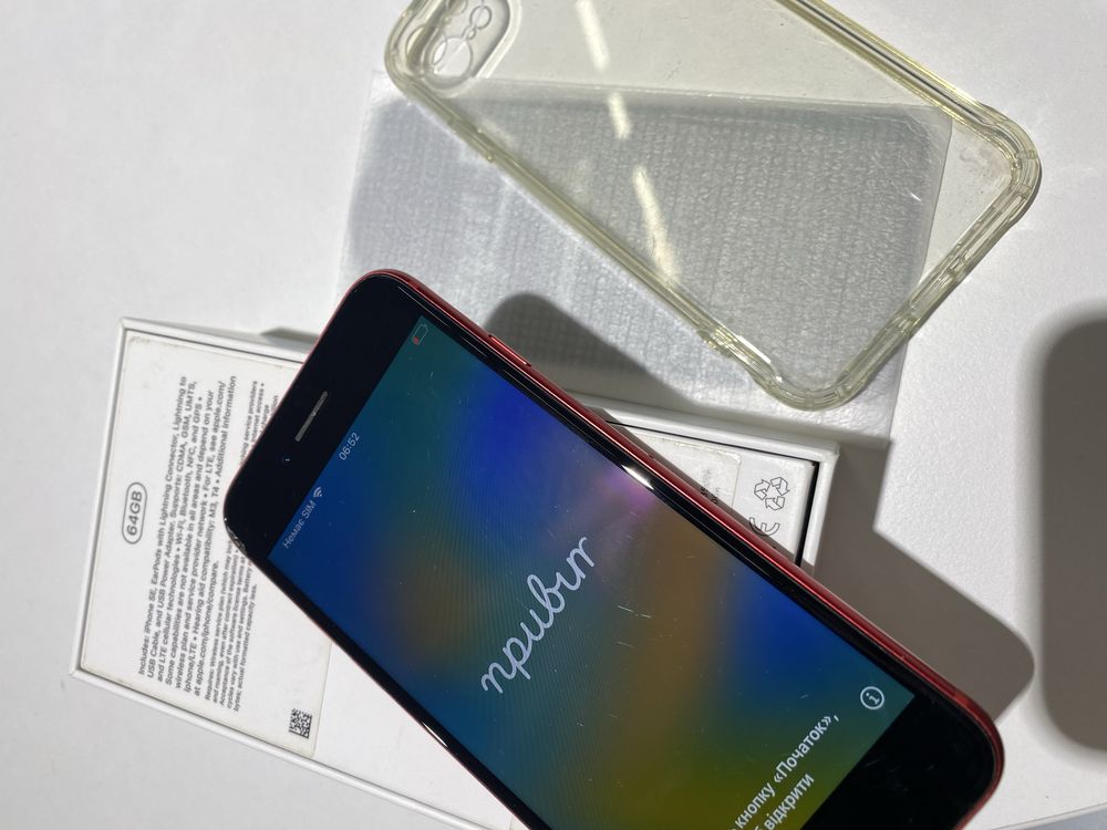 Iphon SE red 64 Gb