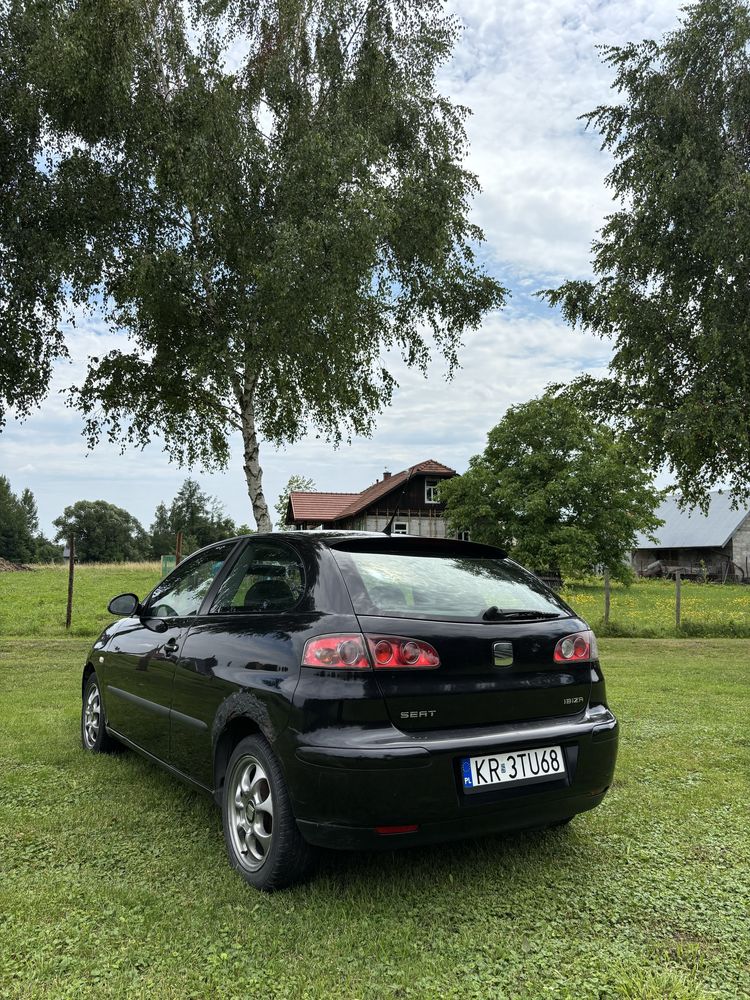 Seat ibiza czarny 2006