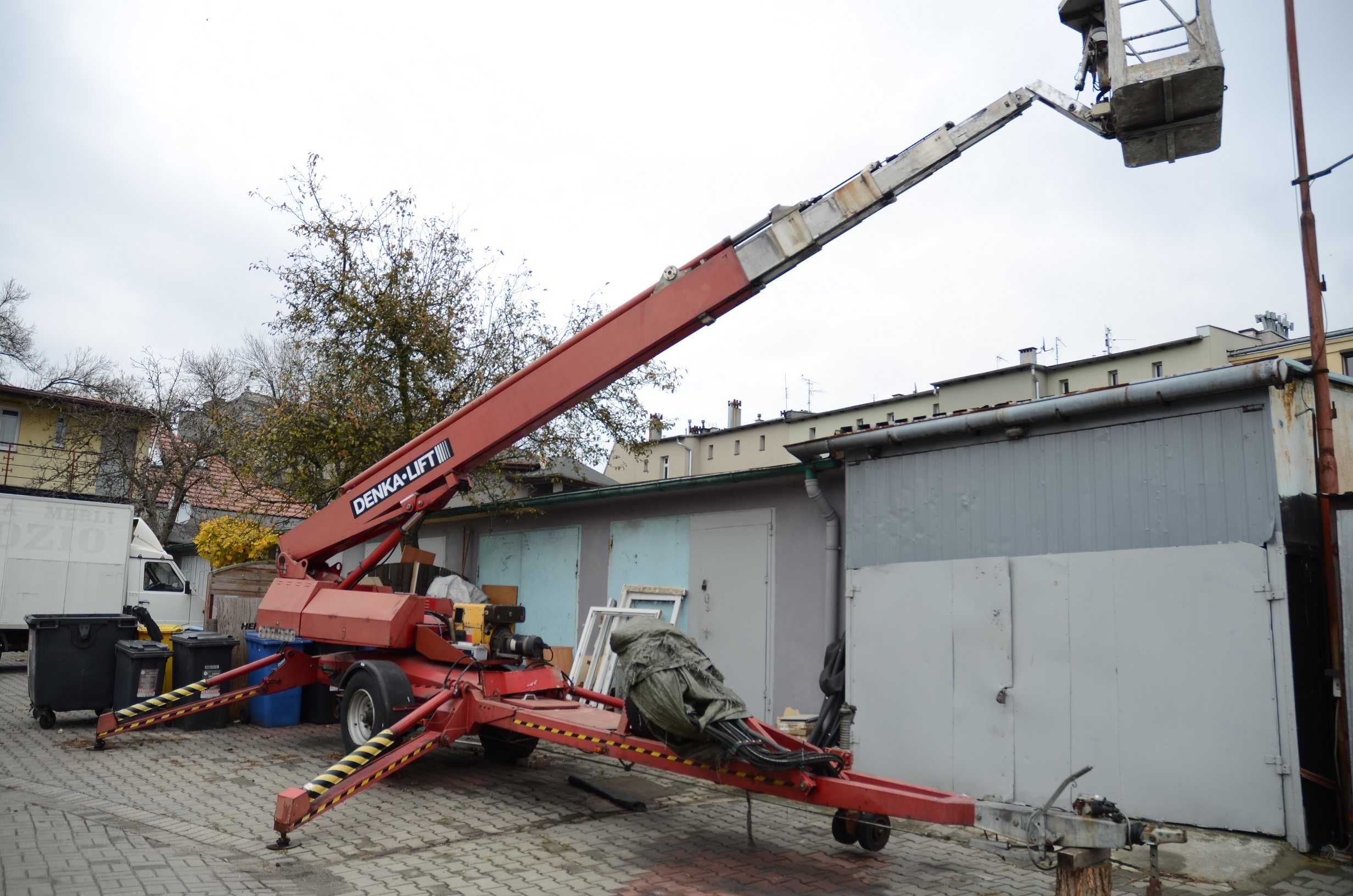 Podnośnik koszowy Denka Lift DL30 30m Faktura Vat