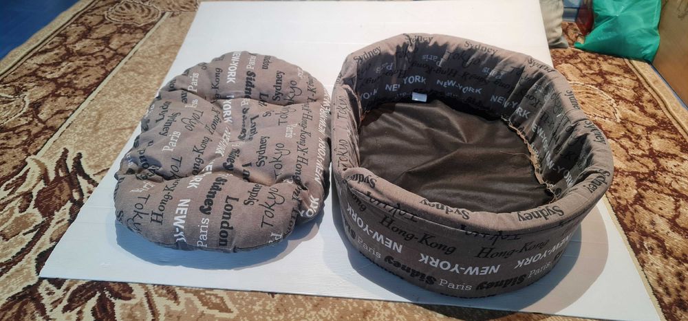 Лежак для котов и собак из хлопка Ferplast 65 см