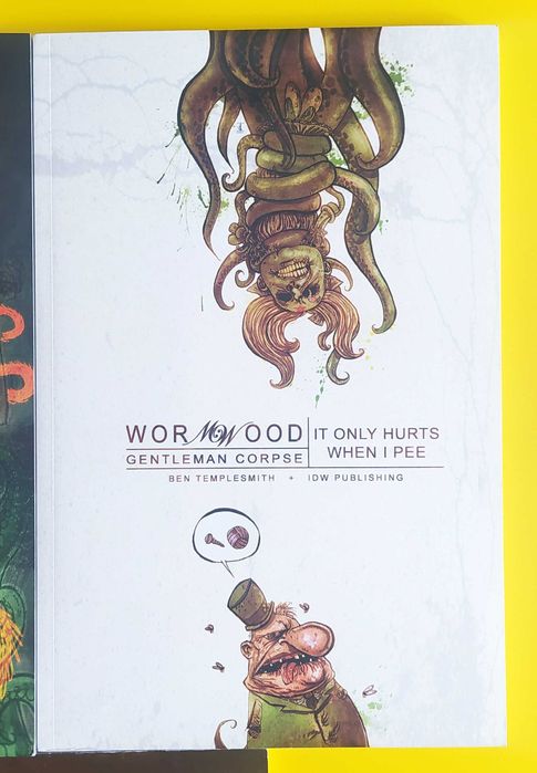 Livros Banda Desenhada IDW Wormwood: Gentleman Corpse 1 a 4