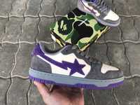 Кросівки Bape A bathing Ape Court Sta low sk8 grey 36-44