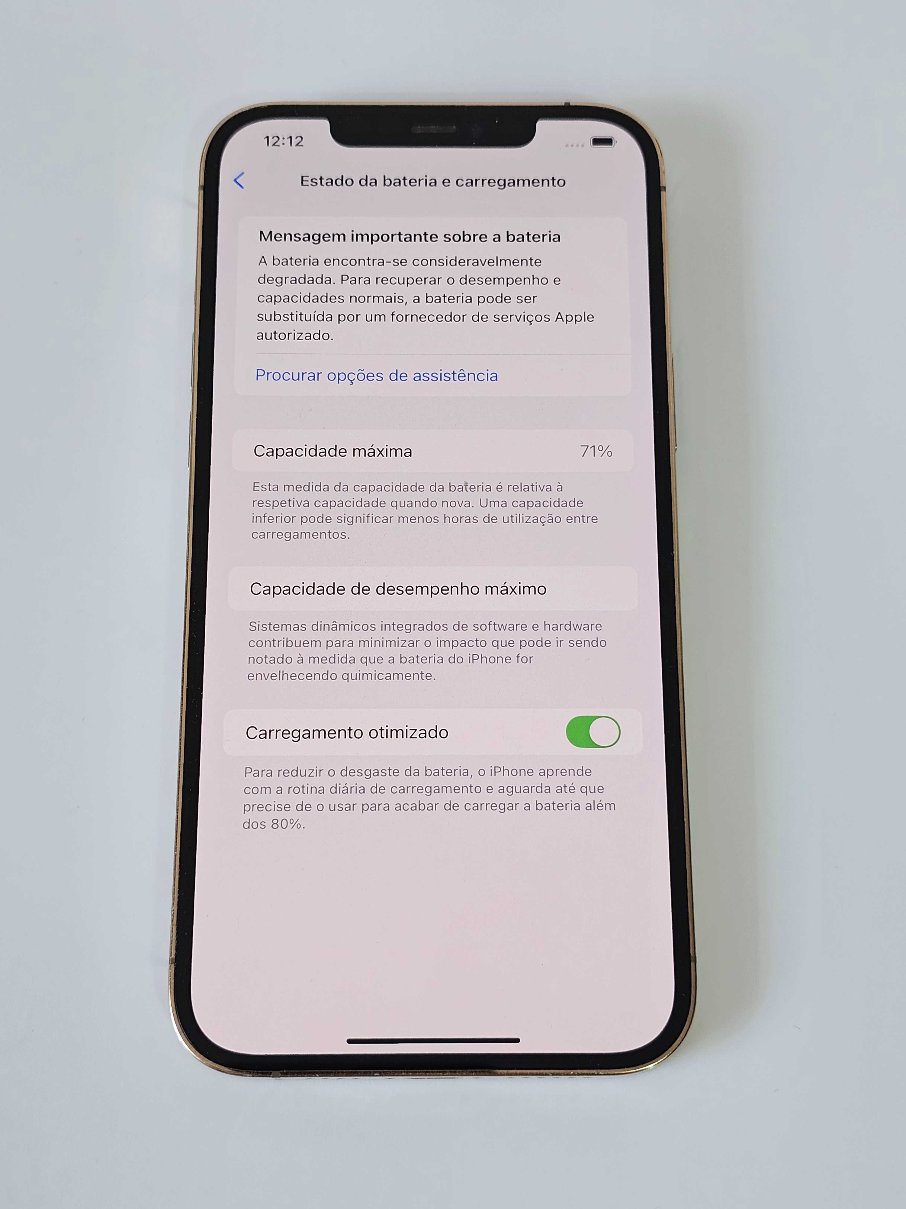 Iphone 12Pro Max 256Gb. Excelente estado. Bateria 71%.