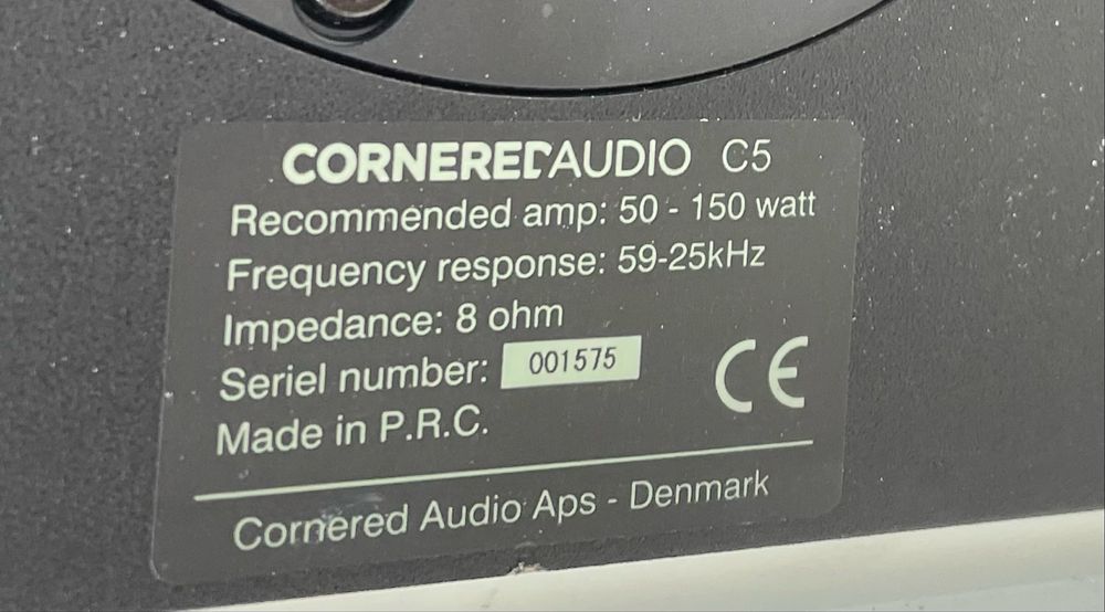 Glosniki  Cornered Audio