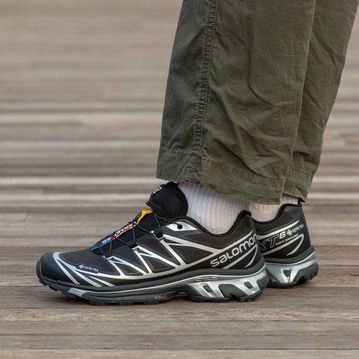 Кросівки Salomon XT-6 Gore-Tex Black/Silver premium