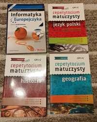 Repetytoria do matury +książka informatyka+ 7tablic (nowe)
